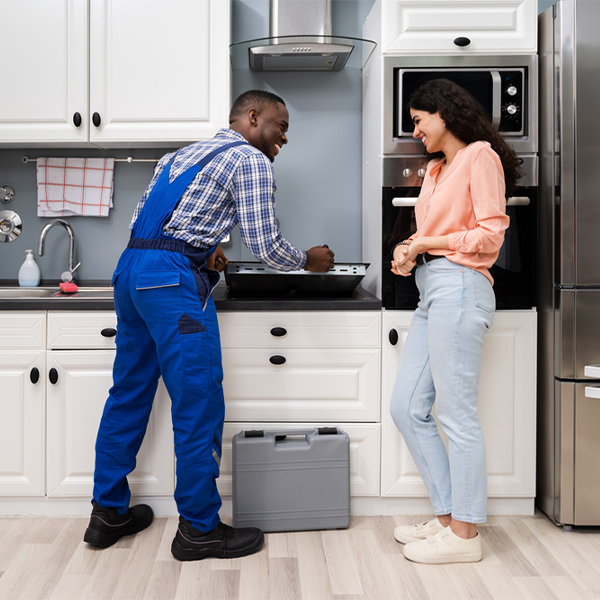 can you provide an estimate for cooktop repair before beginning any work in Lizella GA